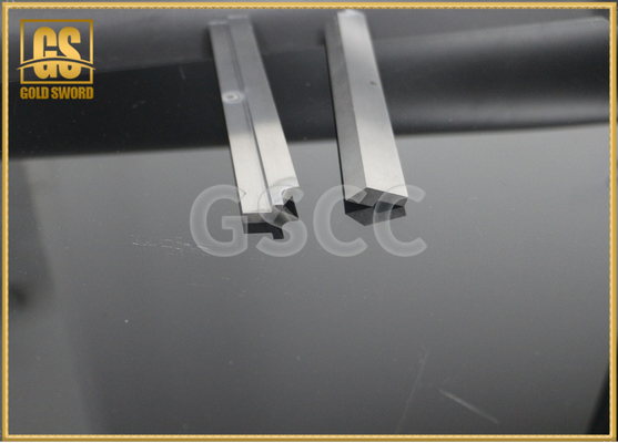 Tiras de carburo de tungsteno izquierda centro derecho cuchillo conjunto de ángulo de arco personalizado, borde de corte, punzón