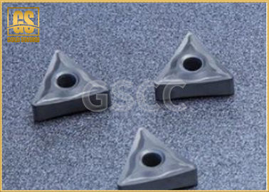 Los partes movibles de encargo del carburo del triángulo, herramienta de carburo del CNC insertan YG6/YG8/el grado