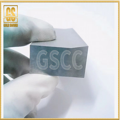 Gray Cemented Carbide Strips de plata con la densidad de 14.9-15.1 G/cm3