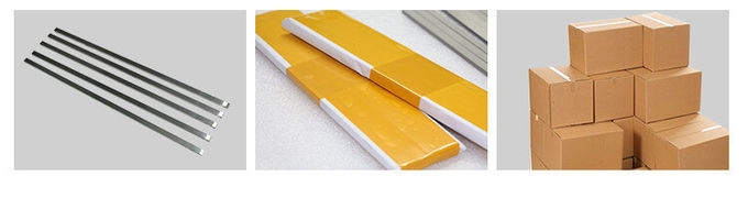 Lleve - cuchilla y las tiras resistentes para el corte, cuchillos más planos de la barra del carburo de tungsteno