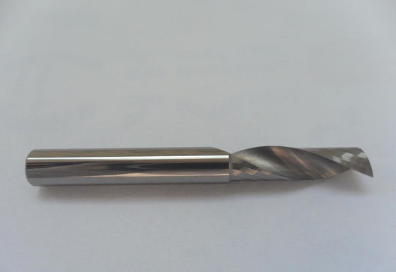 Molino de extremo de la flauta de la caña recta de las herramientas de corte del carburo cementado del tungsteno solo